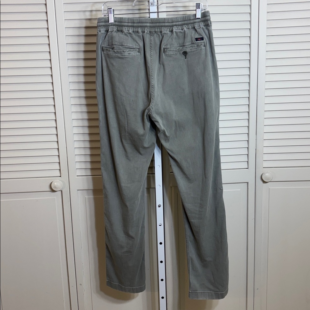 FAHERTY Essential Drawstring Pants Green Medium - image 7